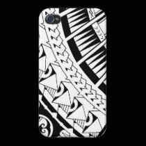 Samoan spearhead tattoo by Mark Storm iphone cases