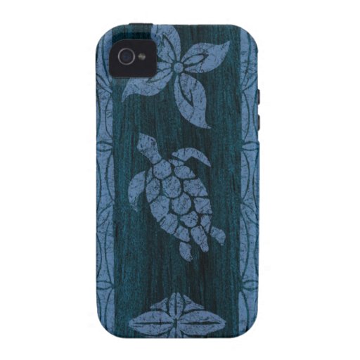 Samoan Tapa Surfboard Vibe iPhone 4 Case