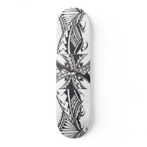 Samoan Tribal Skateboard by samoanwolfdesign Samoan Tribal Skateboard