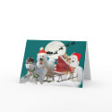 Samoyed Christmas Fun cards