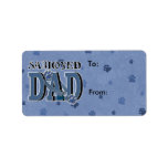 Samoyed DAD Address Label