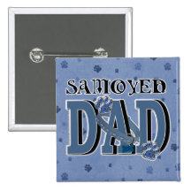 Samoyed DAD Buttons
