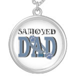 Samoyed DAD Custom Necklace