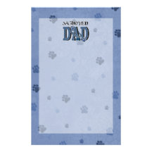 Samoyed DAD Stationery Paper