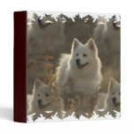 Samoyed Dog Breed Binder binders