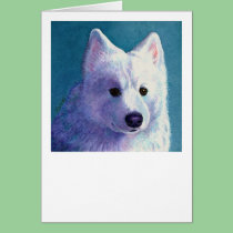 Samoyed Dog Card - "Buddha" cards