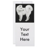Samoyed Dog Rack Card