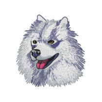Samoyed embroidered shirts