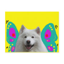 Samoyed Fairy Dogmother postcards by DianeCass Samoyed Fairy Dogmother postcards