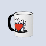 Samoyed Heartfelt Duo Mug