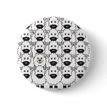Samoyed in the Sheep buttons by khocker Samoyed in the Sheep buttons