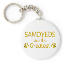 Samoyed Keychains