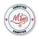 SAMOYED mom magnet