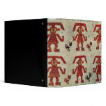Sample of Lambayeque fabric with a figure Binders