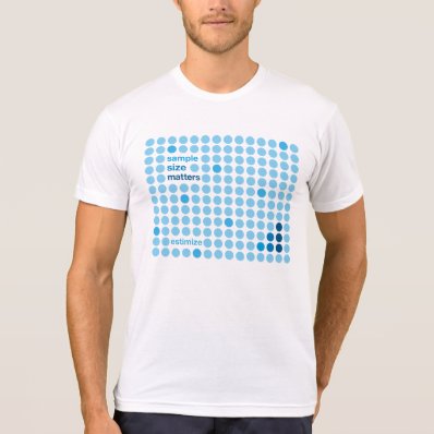 Sample Size Matters - Estimize T-shirt