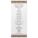 SAMPLE Wedding Progam (with template text only) Announcements