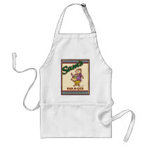 Sam's BBQ Apron (Wine Snob Pig)