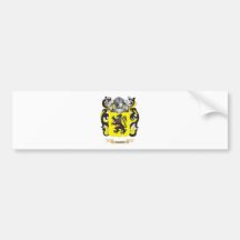 Sams Coat of Arms (Family Crest) Bumper Sticker