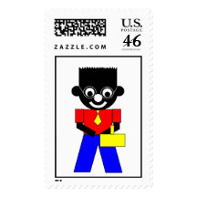 Sam's father postage stamp