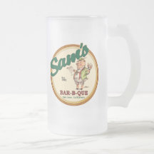 Sam's Frosted Beer Mug (Brew Pig)