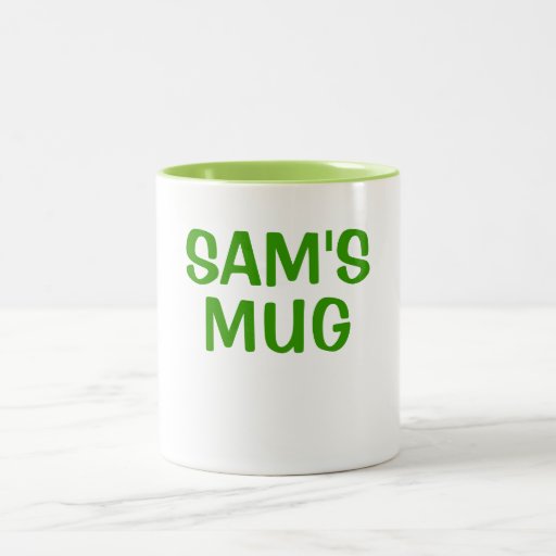 SAM'S MUG Zazzle