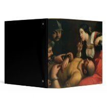 Samson and Delilah 3 Ring Binder
