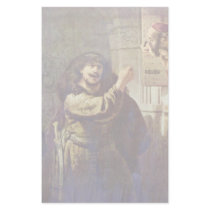Samson Threatened His Father - By Rembrandt Stationery Paper