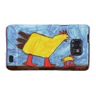 Samsung Galaxy 3 phone case with chicken little