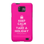 [Campervan] keep calm and take a holiday  Samsung Galaxy S2 Cases