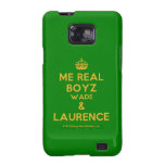 [Crown] me real boyz wade & laurence  Samsung Galaxy S2 Cases