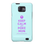 [Smile] keep calm and poke mon  Samsung Galaxy S2 Cases