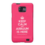 [Crown] keep calm and arruum is here  Samsung Galaxy S2 Cases