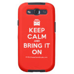 [Campervan] keep calm and bring it on  Samsung Galaxy S3 Cases