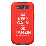 [Crown] keep calm and be tamzin  Samsung Galaxy S3 Cases