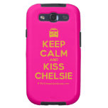[Campervan] keep calm and kiss chelsie  Samsung Galaxy S3 Cases