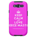 [Crown] keep calm and love reece mastin  Samsung Galaxy S3 Cases