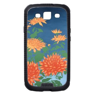 Samsung Galaxy S3 Skinit Cargo Case, Chrysanthemum