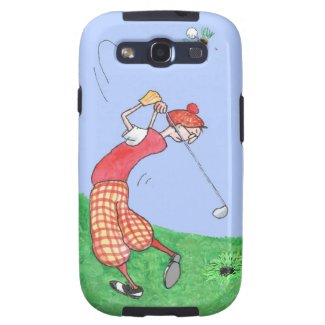 Samsung Galaxy S3 Vibe Case for a Golfer