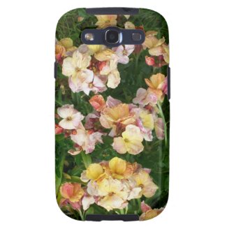 Samsung Galaxy S3 Vibe Case, Pale Pink Wallflowers Galaxy S3 Case
