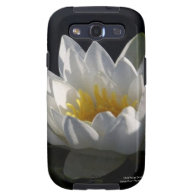 Samsung Galaxy s3 Vibe Case with Water Lily Samsung Galaxy S3 Cover