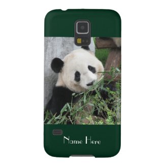 Samsung Galaxy S5 Case Giant Panda Green