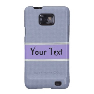 Samsung Galaxy S II Case Violet Style Your Text Samsung Galaxy S2 Cases