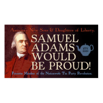 Samuel Adams business card business cards