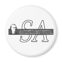 Samuel Adams Quote Magnet