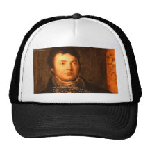 Samuel Cooleridge "Ideas" Wisdom Quote Gifts Hats