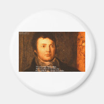 Samuel Cooleridge "Ideas" Wisdom Quote Gifts Fridge Magnet