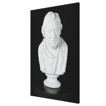 Samuel Johnson (1709-84) 1777 (plaster) Gallery Wrapped Canvas