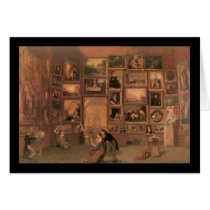 Samuel Morse Gallery of the Louvre Card