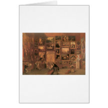 Samuel Morse Gallery of the Louvre Greeting Card