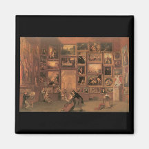 Samuel Morse Gallery of the Louvre Refrigerator Magnets